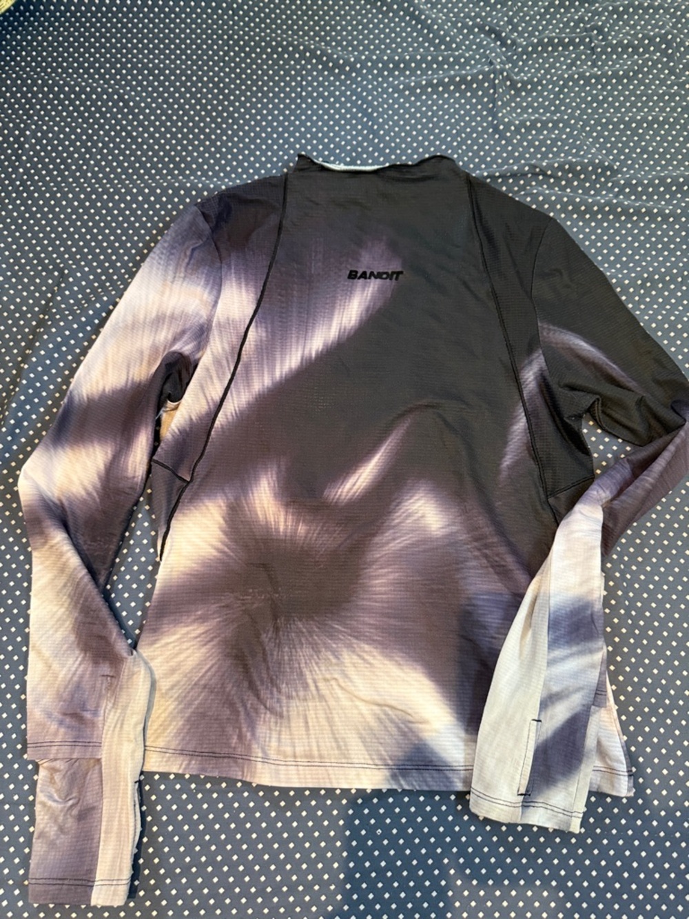 Women's AuraGrid™ Mockneck Performance Top - Haze Multi